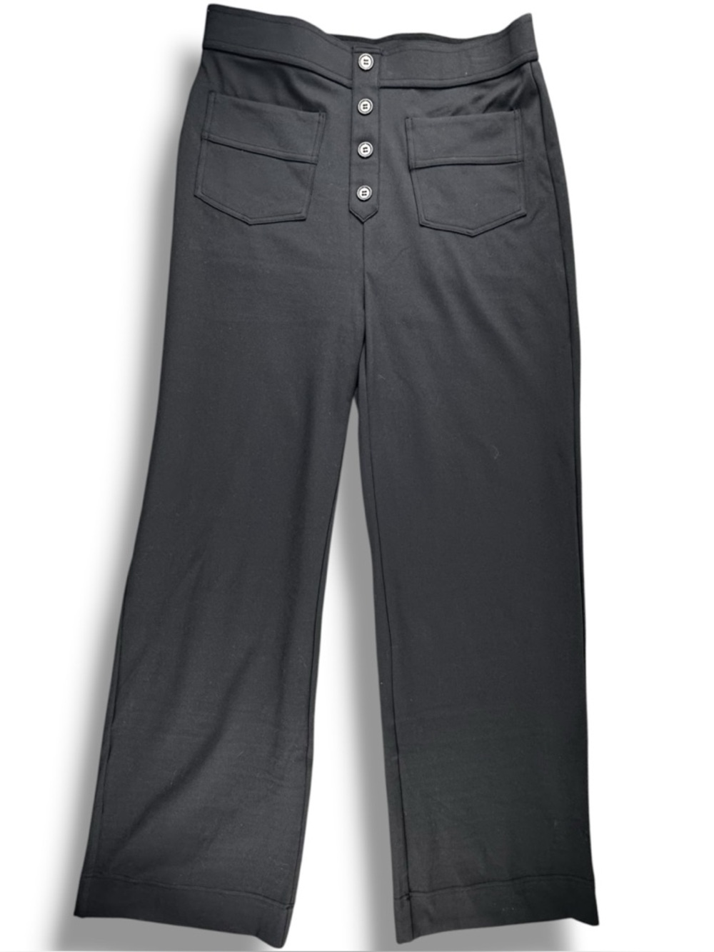Halara Size Large NWT Black Work-to-Play High Waisted Pull On Ponte Pants